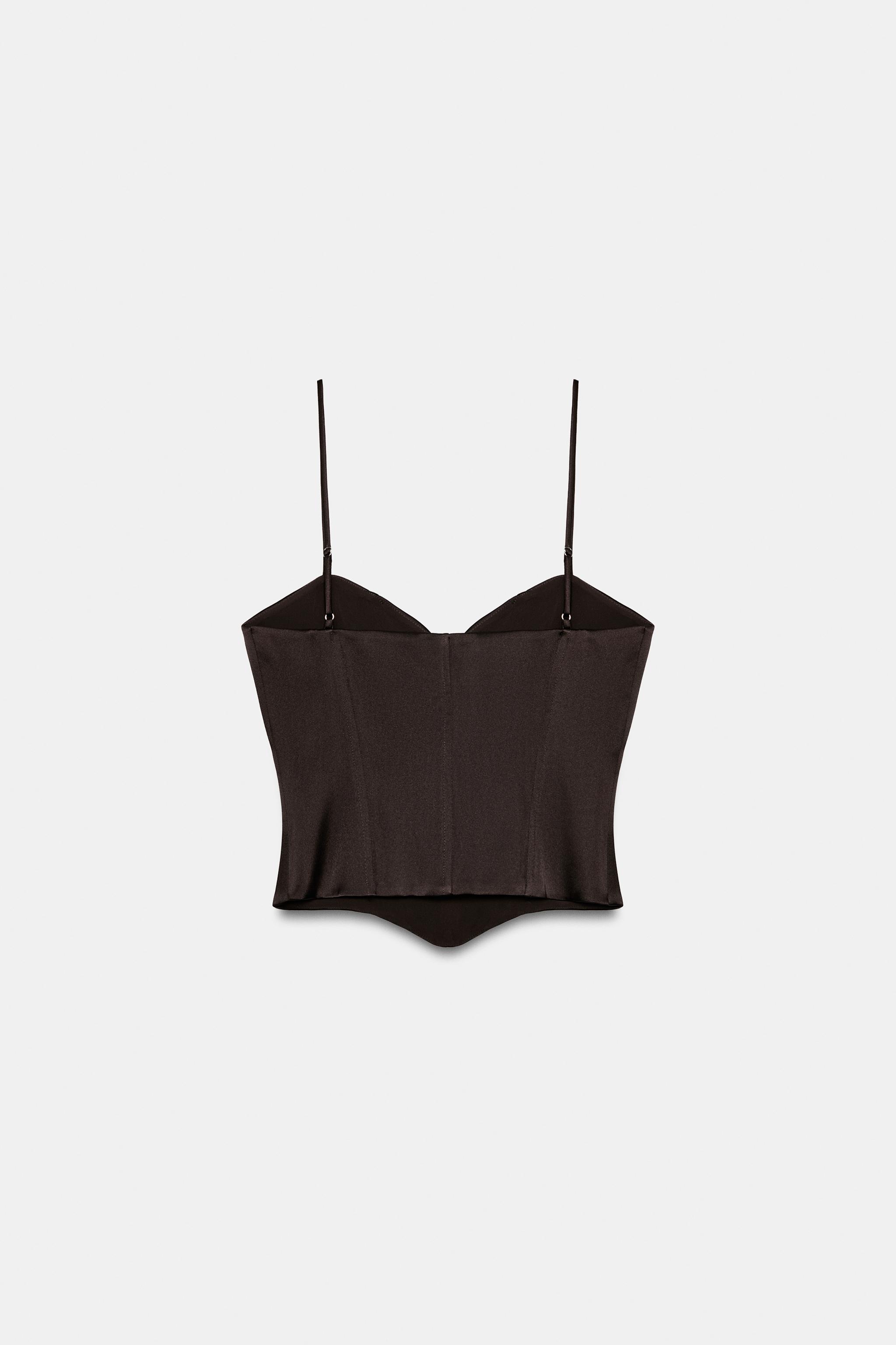 TOP STYLE CORSET SATINÉ